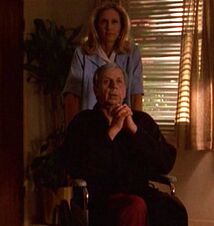 Cigarette Smoking Man in wheelchair