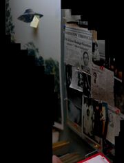 X-Files Office collage