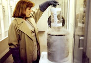 Dana Scully Erlenmeyer Flask Alien Fetus