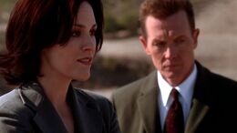 John Doggett introducing Monica Reyes