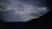 The Truth Is Out There tagline