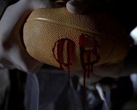 Blood-filled ball