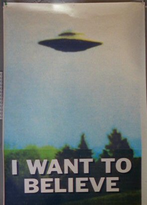 I Want To Believe Poster X Files Wiki Fandom