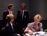 Tom Colton, Dana Scully, Fuller and examiner
