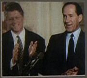 Howard Graves with Bill Clinton