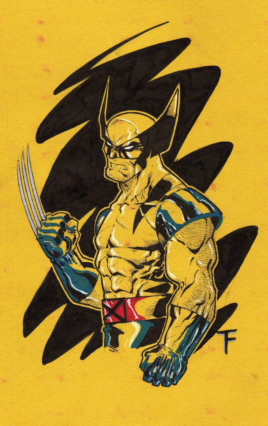 Wolverine in yellow by kid destructo-d30d2d0.jpg