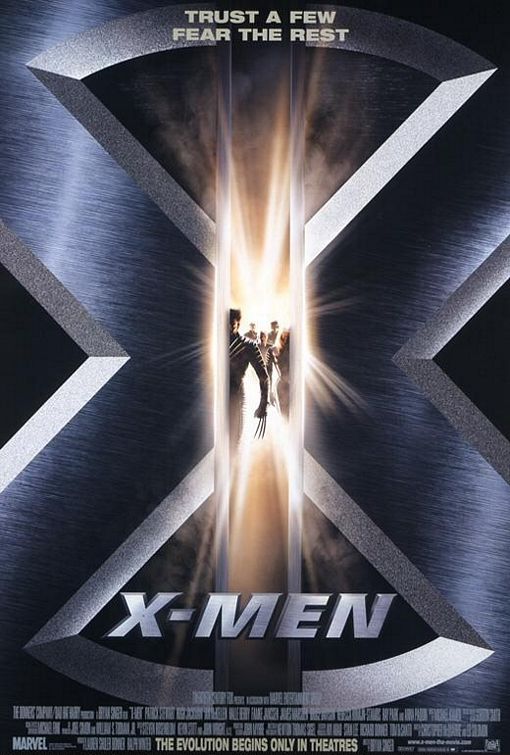 Before every X-Men movie, the X in the Fox logo doesn't fade