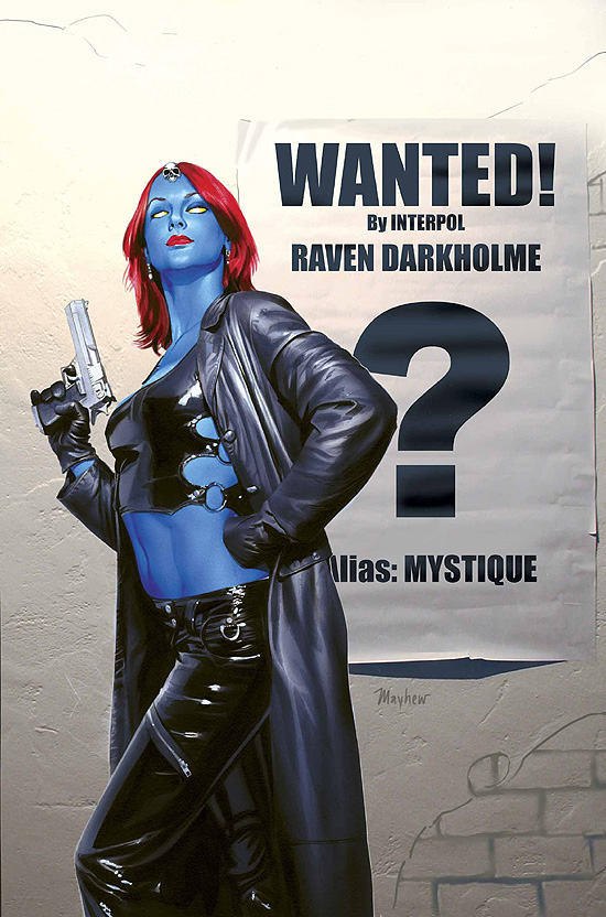 x men mystique turns human