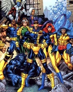Art used on Cerebro's Guide to the X-Men