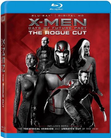 X Men Days Of Future Past The Rogue Cut Blu Ray X Men Wiki Fandom