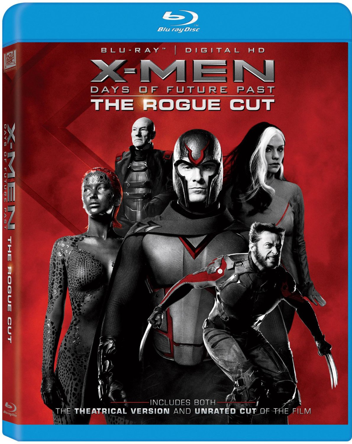 X Men Days Of Future Past The Rogue Cut Blu Ray X Men Wiki Fandom