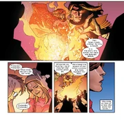 Scarlet Witch, deemed "Pretender", is hated among mutant children