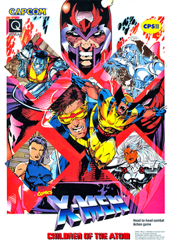X-Men Children of the Atom (arcade game) Flyer.png