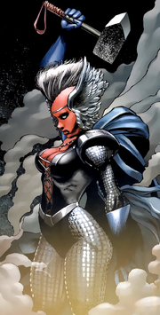 Ororo Munroe % 28Earth-616% 29 and Stormcaster from X-Men To Serve and Protect Vol 1 3 0001