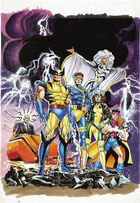 original Neal Adams promotional art for the series