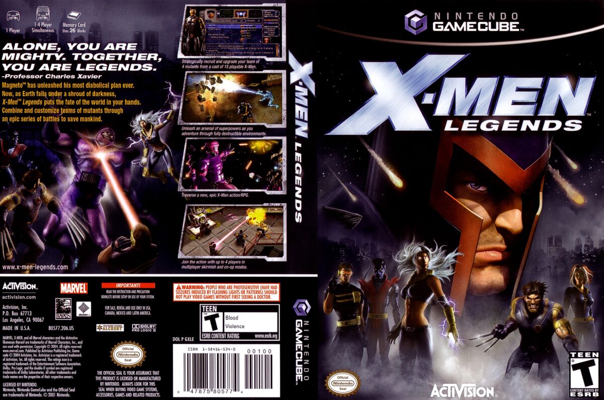 X-Men Legends, X-Men Legends Wiki