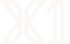 X1 logo white