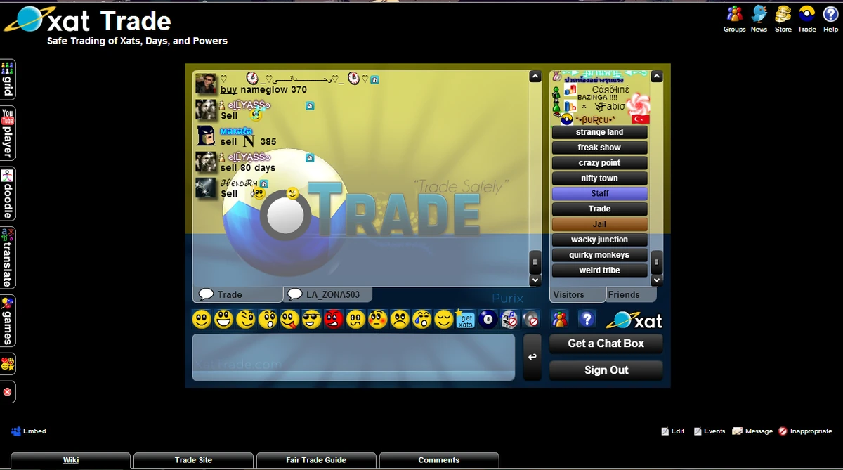 Xat Trade Xat wiki Fandom