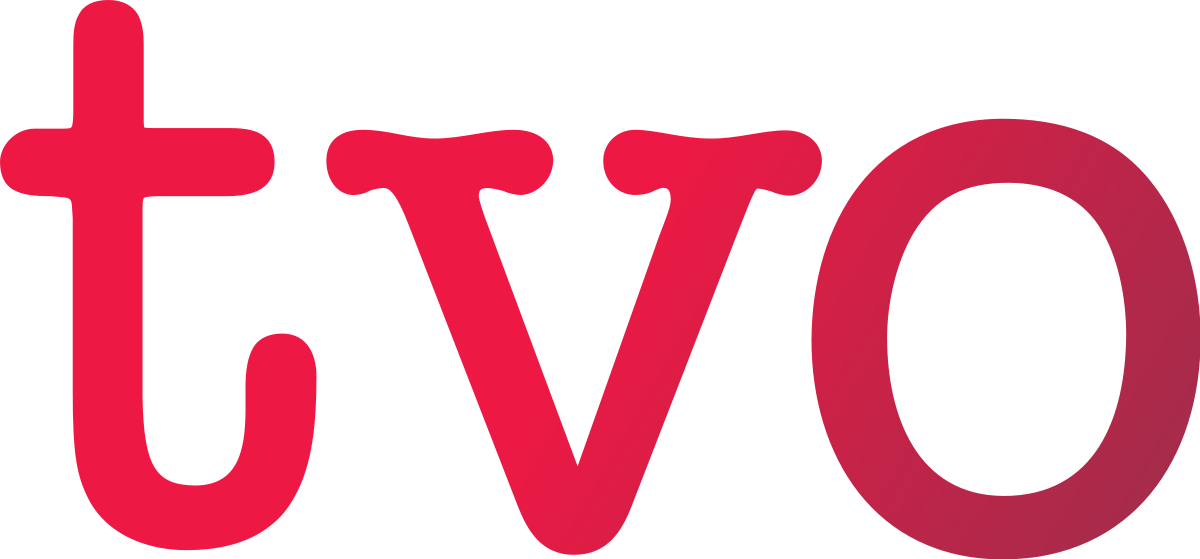 TVOKids Logo (2022) But The TVO Text Is Alive And i Has An Eye