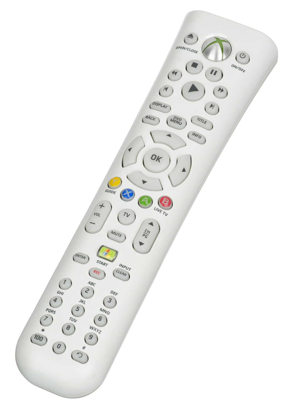 white xbox remote