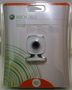 Xbox Live Vision in it's retail packaging.