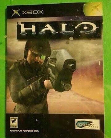 Halo Combat Evolved Pre Order Concept Cover Xbox Wiki Fandom