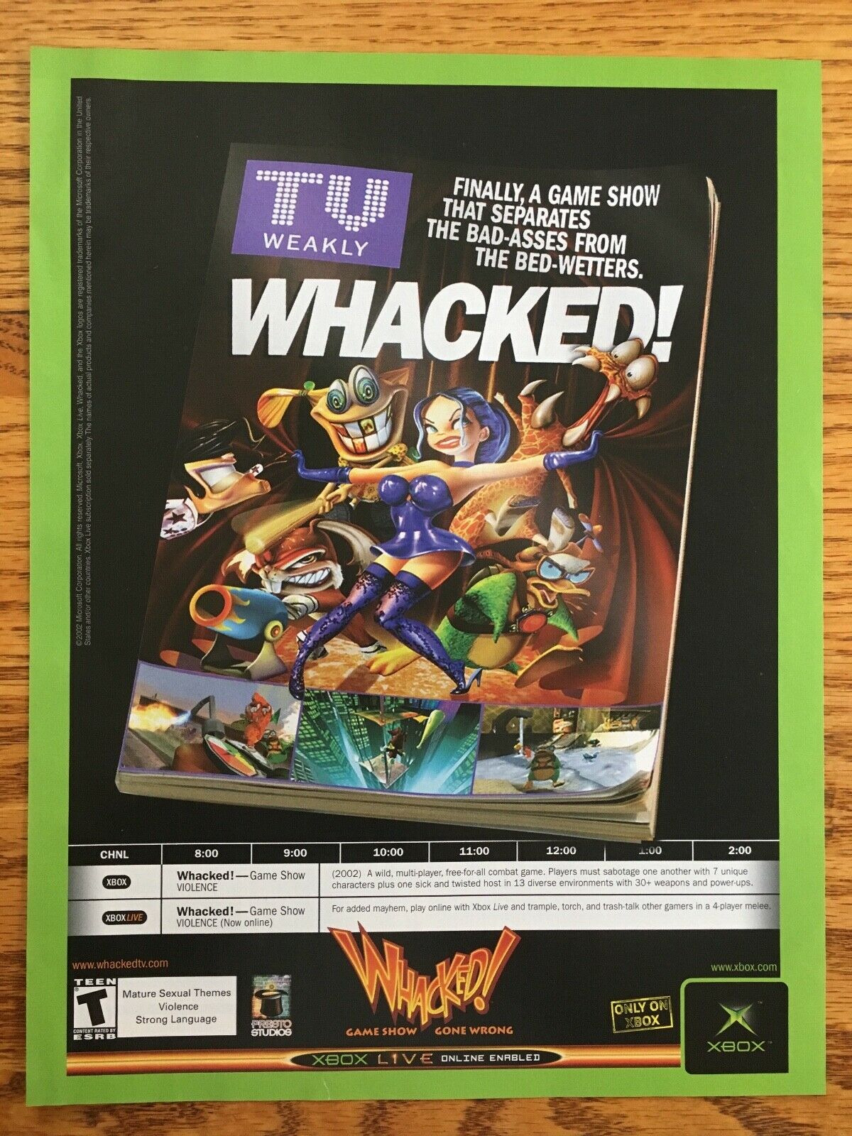 Whacked!, Xbox Wiki