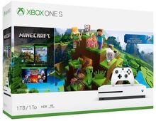 Xbox One S 1TB Console Fortnite Battle Royale Special Edition Bundle Purple  New Open Box (Mexico) - New Open Retail or Brown Box