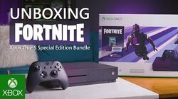  Xbox One S 1TB Console - Fortnite Battle Royale Special Edition  Bundle (Discontinued) : Video Games