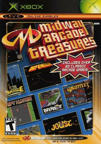 midway arcade treasures xbox one