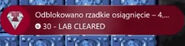 Red version of the rare achievement.