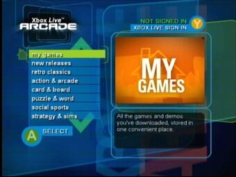 original xbox live games