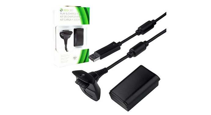 xbox 360 play & charge kit