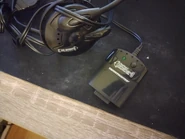 Official Rainbow Six Bundled headset. It has no volume control and is directly detached to the adapter