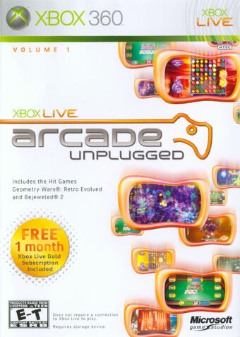 Xbox Live Arcade Unplugged Xbox Wiki Fandom