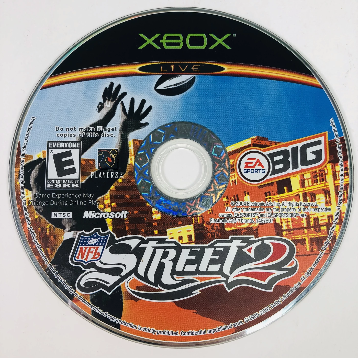 nfl street 2 ps2 for sale