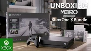 Unboxing Xbox One X Metro Saga Bundle (1TB)