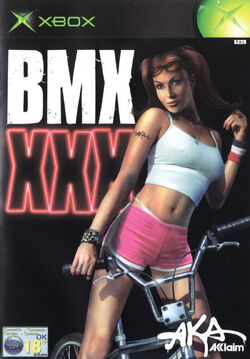 Xbox - xbox★BMX XXX 海外版 ポスター付★箱付・説明書付・ソフト付 xbox☆BMX XXX 海外版 ポスター付☆箱付・説明書付・ソフト付