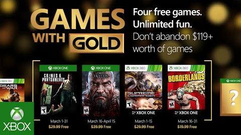 List of Games with Gold | Xbox Wiki | Fandom
