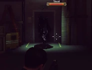 Agent Carter spots a Silacoid.