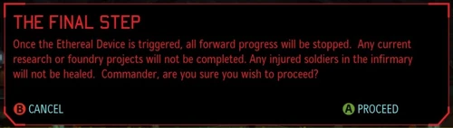 Make sure that you are 100% prepared when you start the Temple Ship Assault