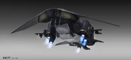 TheBureau ConceptArt AlienGunship2.jpg (116 KB) Concept art by Sam Brown