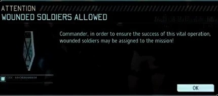 Deploywounded.jpg (25 KB) This is a second mission in XCOM 2 other than Avenger Defense where wounded soldiers can be deployed.