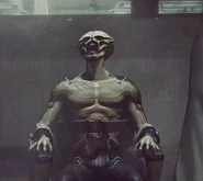 A Zudjari captive being interrogated by XCOM