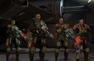 XComEU Soldiers with beam weapons