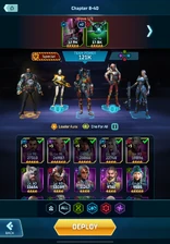 Squad selection for combat