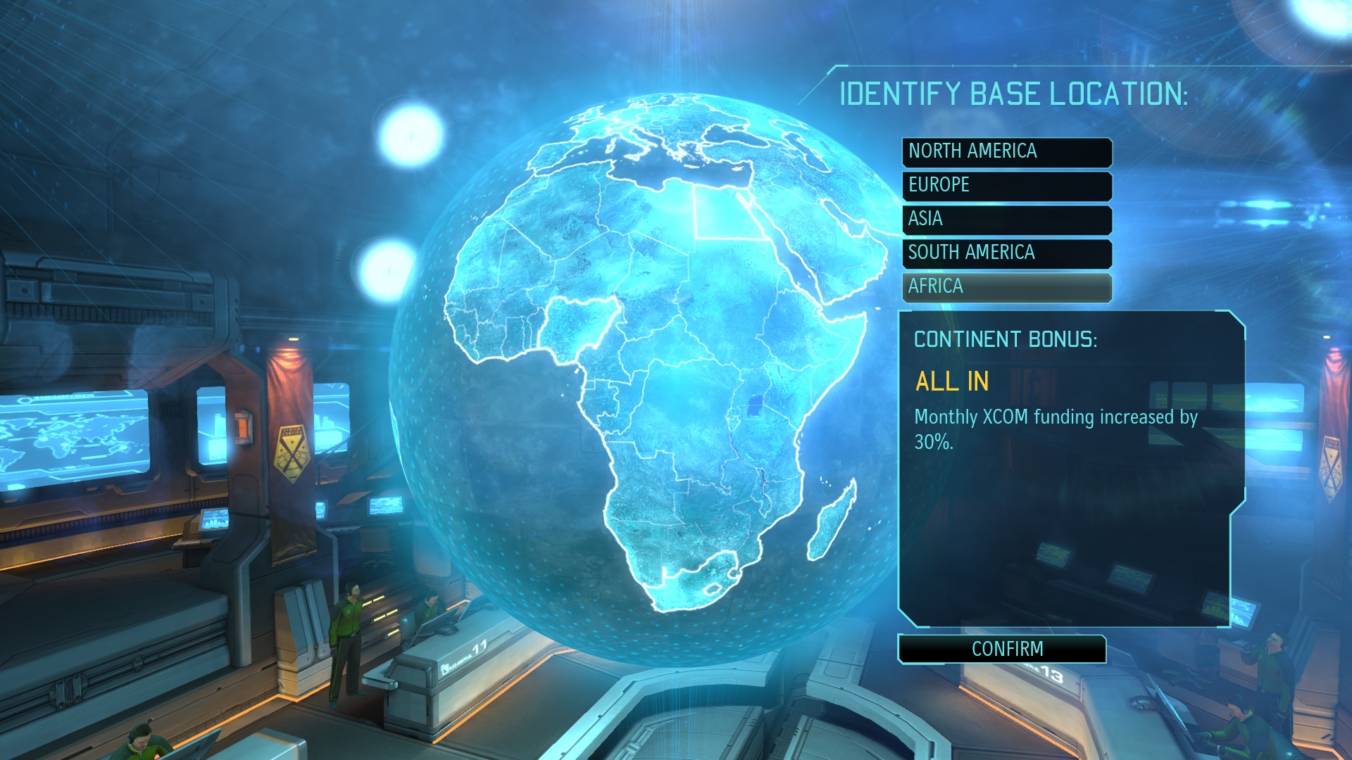xcom enemy within best starting continent