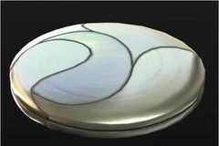 El ciberdisco en su forma cerrada.