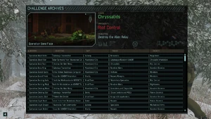 The Tactical Legacy Pack archive of Challenge Mode missions.