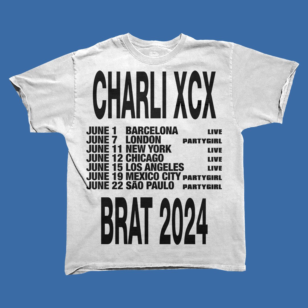 BRAT 2024 Tour Charli XCX Wiki Fandom